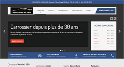 Desktop Screenshot of carrosserie-nicosia.com